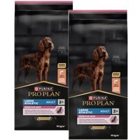 PRO PLAN Large Athletic Adult Sensitive Skin 2x14 kg