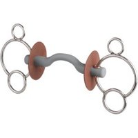 Beris 3-Ring Gebiss Zungenbogenstange 14 cm