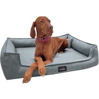 Tierlando ® Orthopädisches Hundebett GUSTAV SCANDI CHIC Große Hunde XL Hundesofa