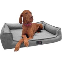 Tierlando ® Orthopädisches Hundebett GUSTAV SCANDI CHIC Große Hunde XL Hundesofa