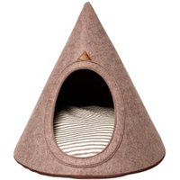 PET & Co. Pet & Co Hunde- & Katzenzelt Tonto braun S