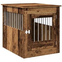 VidaXL Hundekäfig im Möbel-Stil naturfarben 80 cm, 64,5 cm, 71 cm