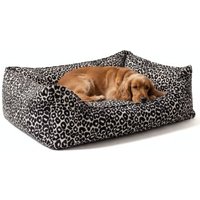 PAW WOW Hundebett LEONIE Beige-Schwarz L