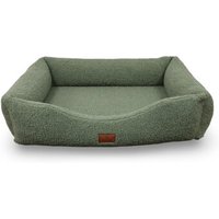 Petliving orthopädisches Hundebett Teddy kuschelweich grün XXL