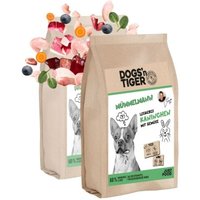 Dogs'n Tiger Adult Mümmelmann Kaninchen & Pute mit Gemüse 2x12 kg
