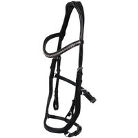 Hans Melzer Horse Equipment Hans Melzer Trense Tokio schwarz/silber VB/ COB (Vollblut)