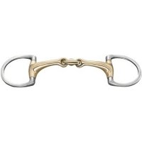 Sprenger Olivenkopfgebiss Dynamic RS Sensogan mit D-förmigem Ring doppelt gebrochen 1,4 cm 11,5 cm