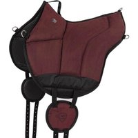 Equinate Reitpad Toledo aus Mikrofaser bordeaux