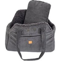 PET & Co. Pet & Co Hundetasche Lucky Luxus grau/ grau