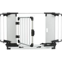 Trixie Universal-Heckgitter, 94–114 × 69 × 53 cm, hellgrau/silber