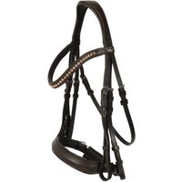 Hans Melzer Horse Equipment Hans Melzer Kandare Mechtersen braun/silber WB (Warmblut)