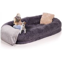 LITTLE LORD Hundebett Ceddie dunkelgrau