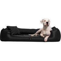 Tierlando GOOFY Kunstleder - Orthopädisches Hundebett >>inkl. Matratzenschoner