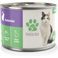 Fellicita Kaninchen pur 6x 200g
