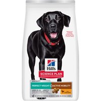 Hill's Science Plan Trockenfutter Hund, Perfect Weight & Active Mobility, Large Breed Adult, mit Huhn 12 kg