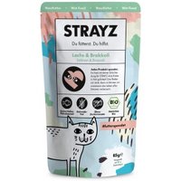 STRAYZ BIO 14x85g Lachs und Broccoli