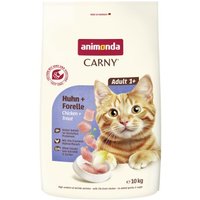 animonda Carny Trockenfutter Katze Adult Huhn und Forelle 10 kg