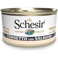 Schesir Adult 12x85g Thunfisch mit Lachs