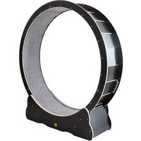 Canadian Cat Company Katzenlaufrad aus Holz XL schwarz