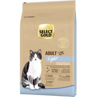 SELECT GOLD Trockenfutter Katze Light Adult Geflügel und Reis 7 kg
