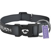 STUCH Hundehalsband gepolstert u. verstellbar grau M