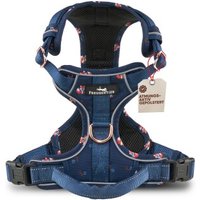 Freudentier atmungsaktives Hundegeschirr "Let's get Foxy" XL