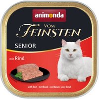 animonda Vom Feinsten Nassfutter Katze, Senior, Rind 32x100 g