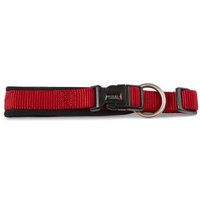 Wolters Professional Comfort Halsband extra-breit rot/ schwarz M