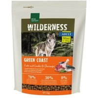 REAL NATURE WILDERNESS Trockenfutter Hund, Adult, Mini, Green Coast Ente mit Lachs und Shrimps 1 kg