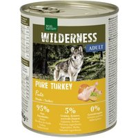 REAL NATURE WILDERNESS Nassfutter Hund, Adult, Pure Turkey 6x800 g
