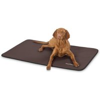 Knuffelwuff Kunstleder Hundematte Cheyenne braun XL