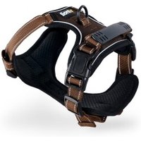 Lionto Hundegeschirr braun L