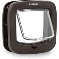 PetSafe Katzenklappe mit manueller Verriegelung, Braun