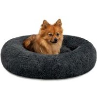 Lionto Donutbett dunkelgrau L