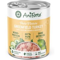 AniForte Nassfutter GreenfieldTurkey Pute 6x400 g