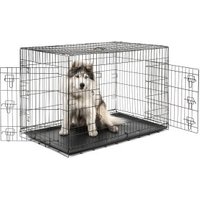 Lionto Hundetransportkäfig Tiertransportbox Hundebox Größe (S) 45x31x36 cm XXXL