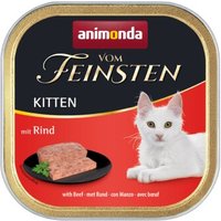 animonda Vom Feinsten Nassfutter Kitten, Rind 32x100 g