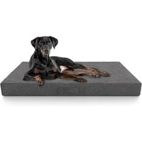 Knuffelwuff orthopädische inkontinenz Hundematte 95 Grad waschbar grau L