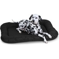 Knuffelwuff Wasserfestes In und Outdoor Hundebett Lucky aus Nylongewebe schwarz XXXL