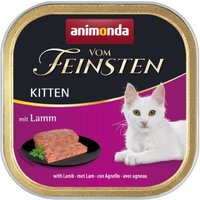 animonda Vom Feinsten Nassfutter Kitten, Lamm 32x100 g