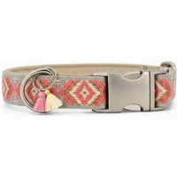 THE DOG IDEA Boho-Chic Halsband Coral M