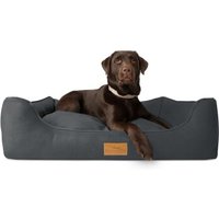 Freudentier orthopädisches Hundebett anthrazit M