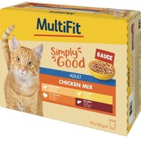 MultiFit Adult Chicken Mix Multipack XXL 92x100g
