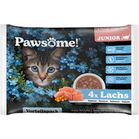 Pawsome Kitten Lachs Flowpack 4x85 g