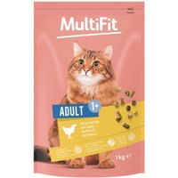 MultiFit Trockenfutter Katze, Adult, Huhn 1 kg