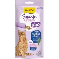 GimCat Snack Cream Thunfisch und Gras 6x15 g