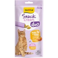 GimCat Snack Cream Huhn und Kürbis 6x15 g