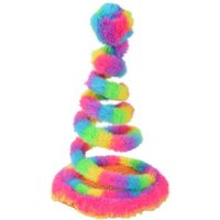 FIT+FUN Fit + Fun Spielzeug Spiralfeder-Schlange Katze bunt 21 x 14 cm