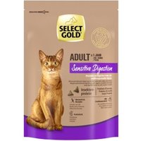 SELECT GOLD Sensitive Digestion Trockenfutter Katze Adult mit Insekten-Protein-Mischung 300 g