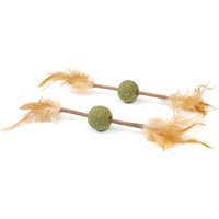 Canadian Cat Company Katzenminze Kugel mit Matatabi Stick & Feder 2 Stk